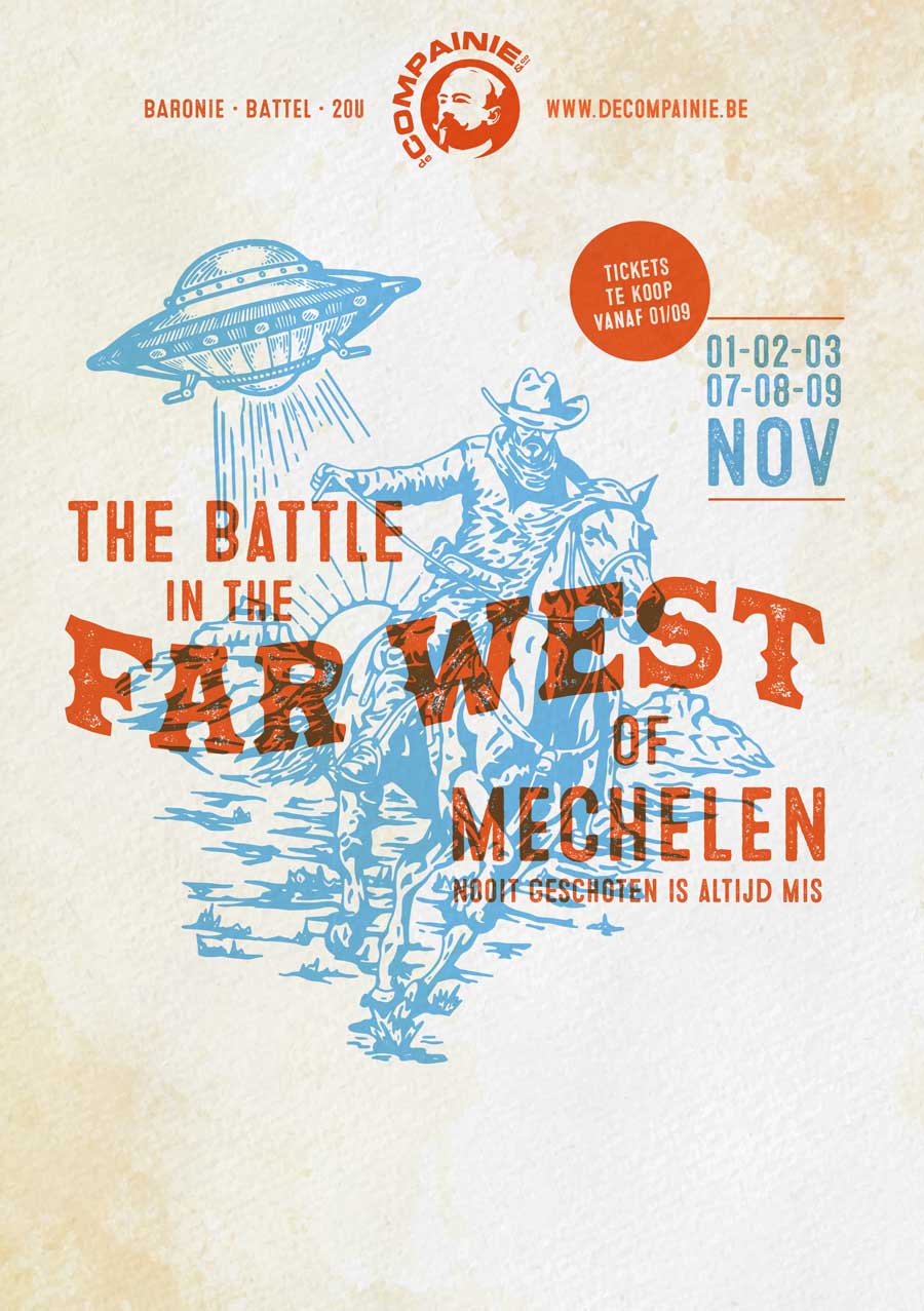 The Battle in the Far West of Mechelen - De Compainie, Battel